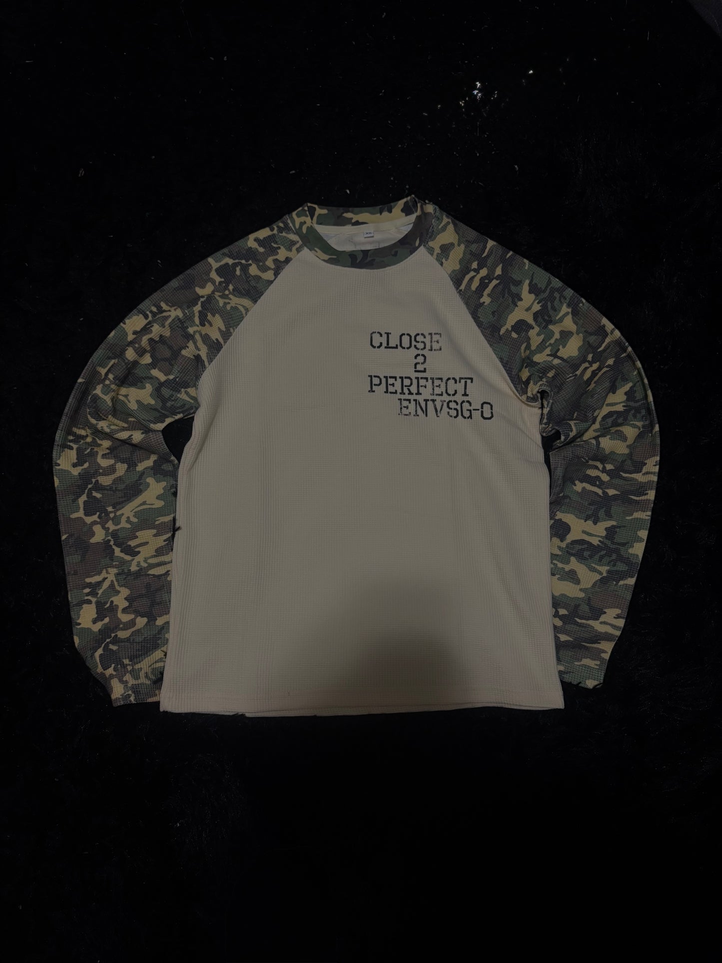 C2P WAFFLE KNIT LONG SLEEVE