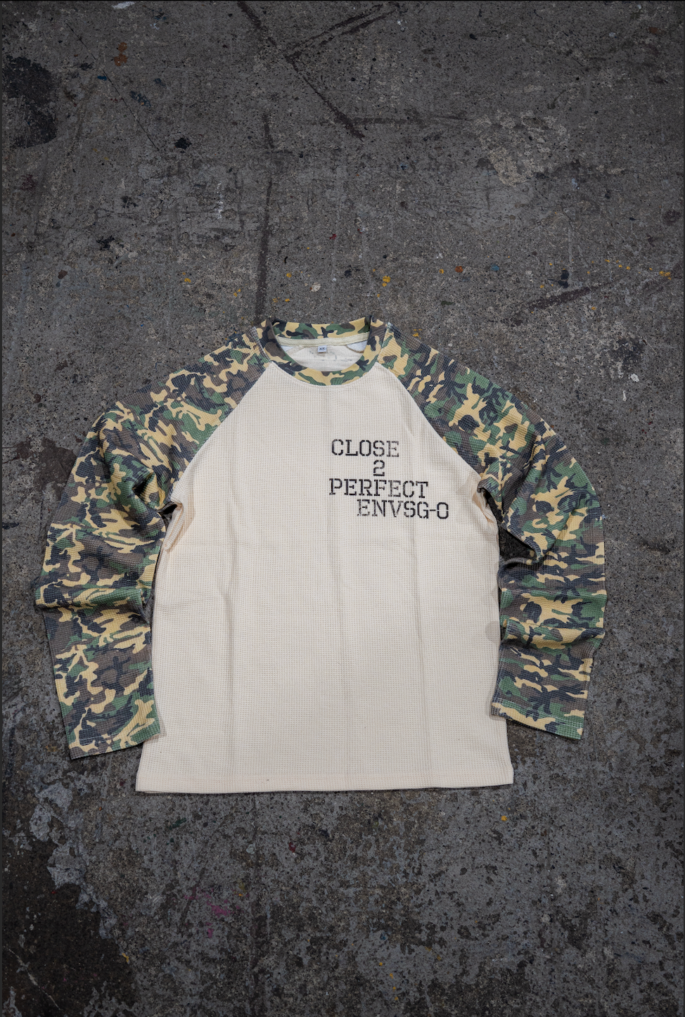 C2P WAFFLE KNIT LONG SLEEVE